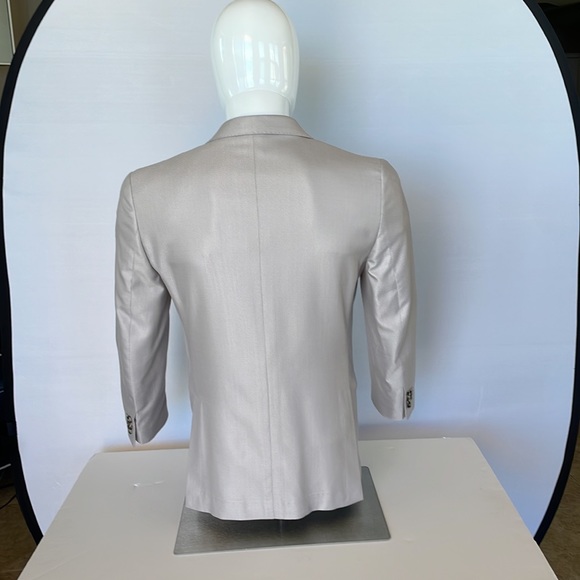 Valentino Sport Jacket Light Silvery Gray 46 Euro 36 US - Picture 10 of 11